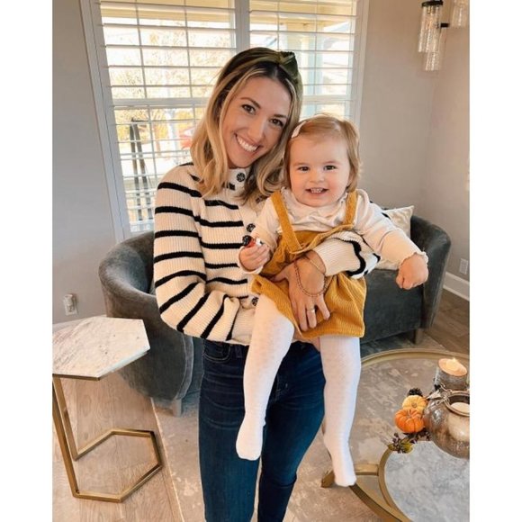 Who What Wear XS Front Gem Button Purple Women's Cardigan Crew Neck Long Sleeve - Picture 9 of 14